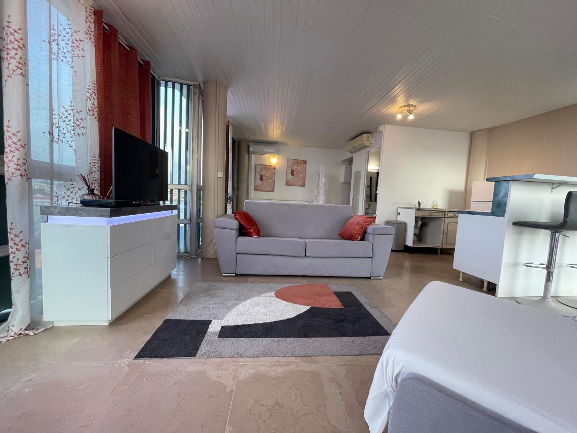 Penthouse Seaside 10 Min Port, Croisiere Et Aeroport Apartamento Pointe-à-Pitre Exterior foto